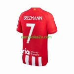 Camisolas de futebol Atlético Madrid 2 Antoine Griezmann 7 Equipamento Principal 2023/24 Manga Curta